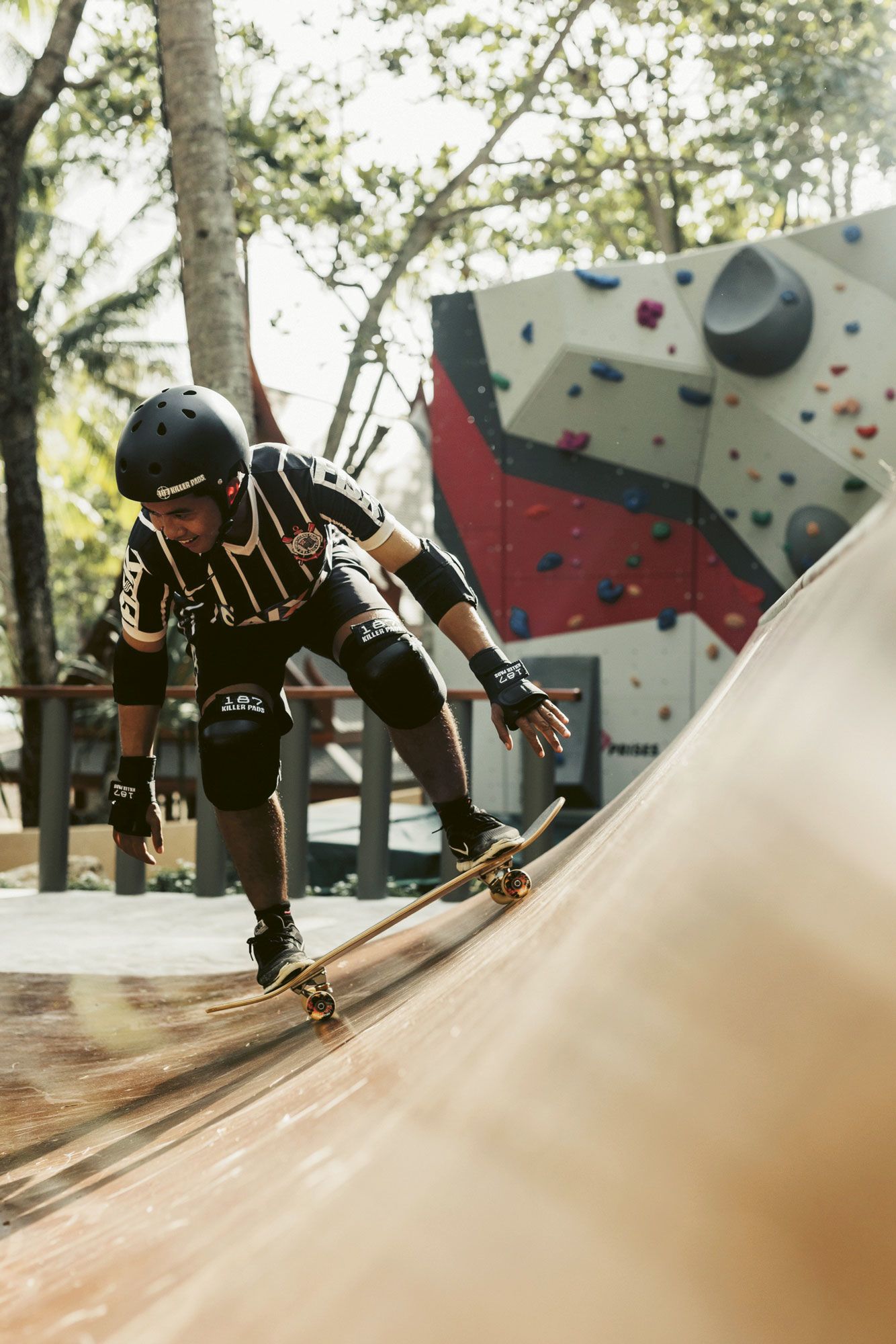 The Amanpuri, which opened in 1988 as the first resort in the chain, recently added a halfpipe for skateboarders.
