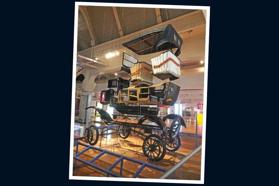 An exploded view of a Model T at the Henry Ford Museum in Dearborn, Mich. TW photo by Thomas Stieghorst