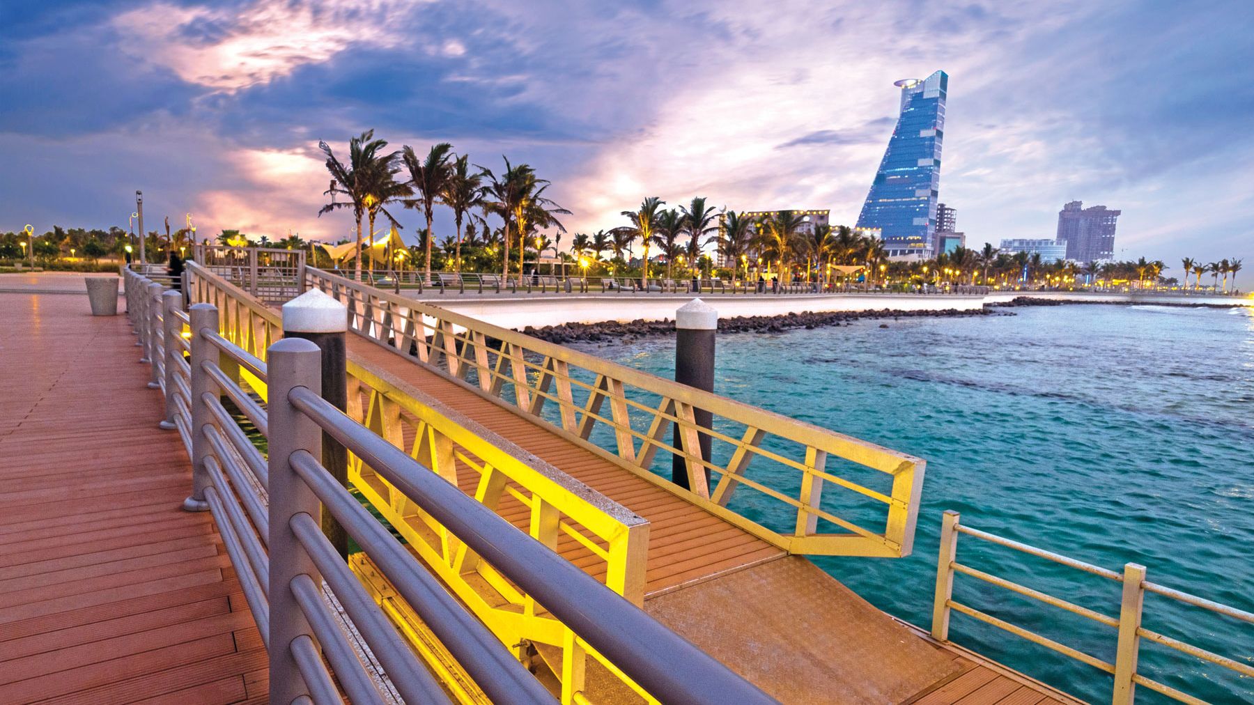 The waterfront in Jeddah, Saudi Arabia’s second-largest city. (Visit Saudi)