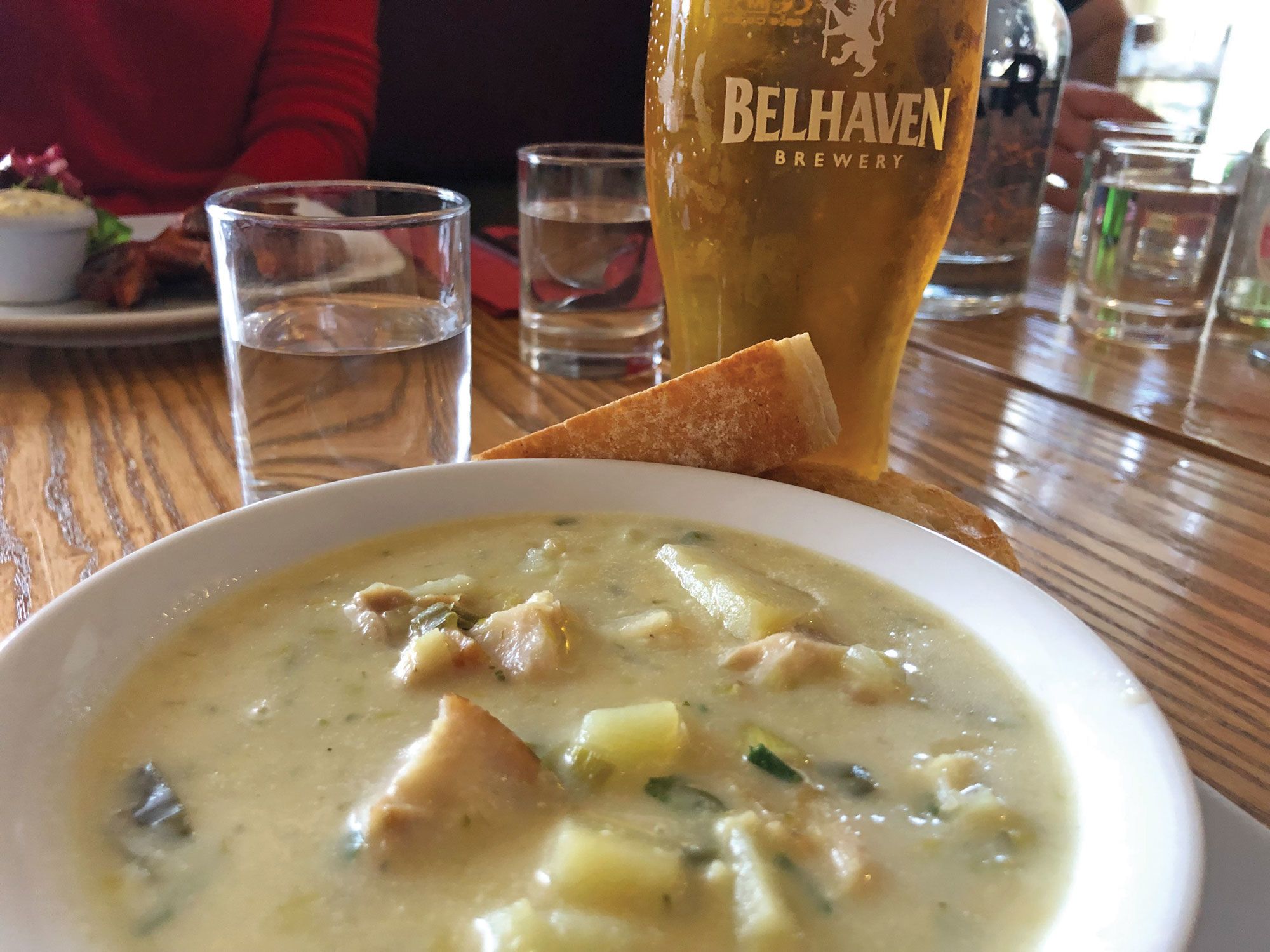 A bowl of hearty Cullen skink at Crofters on the Isle of Arran. (TW photo by Eric Moya)