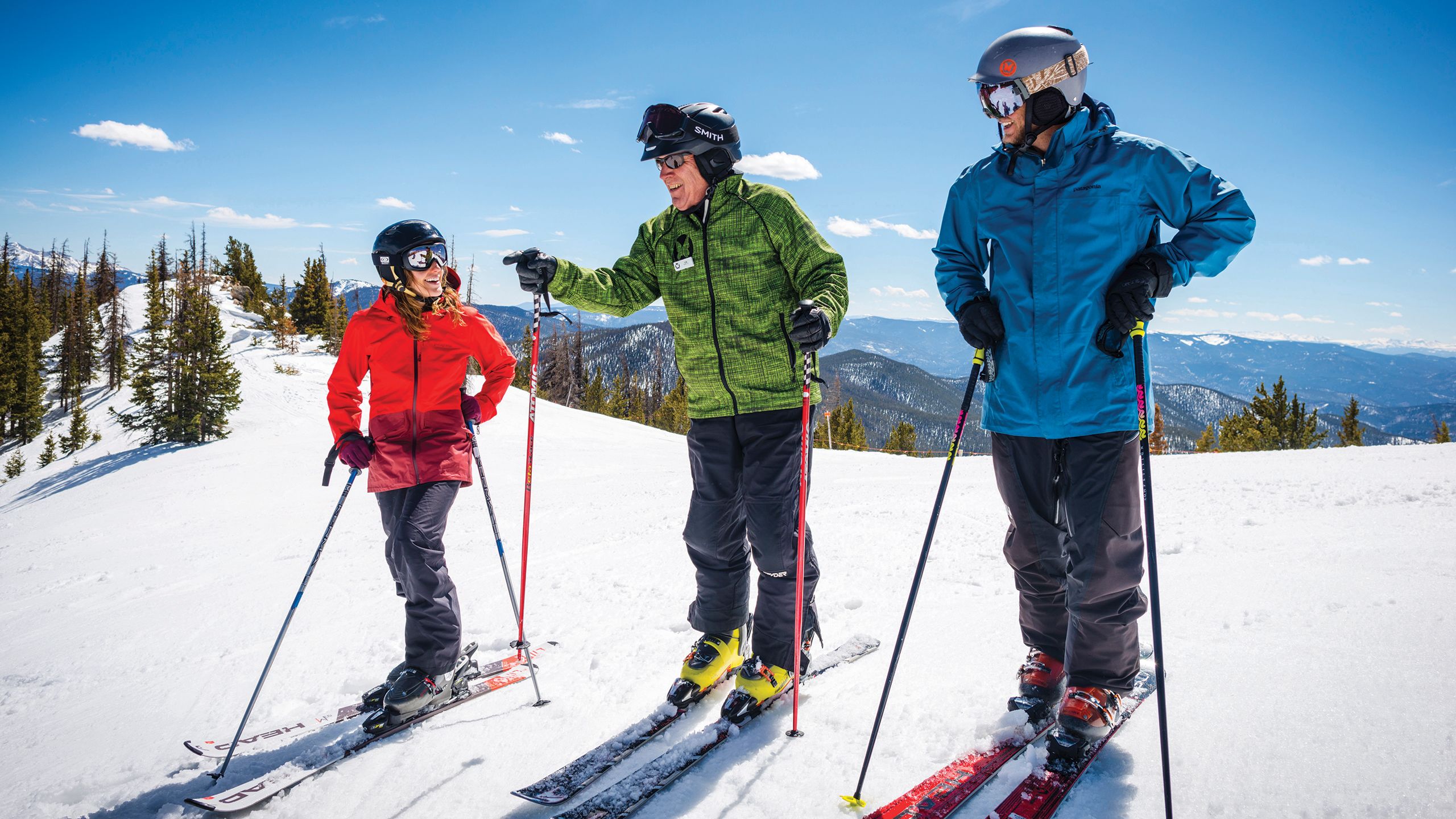 Skiers at Monarch Mountain in Colorado can rent Patagonia coats and ski pants. Photo courtesy of Monarch Mountain