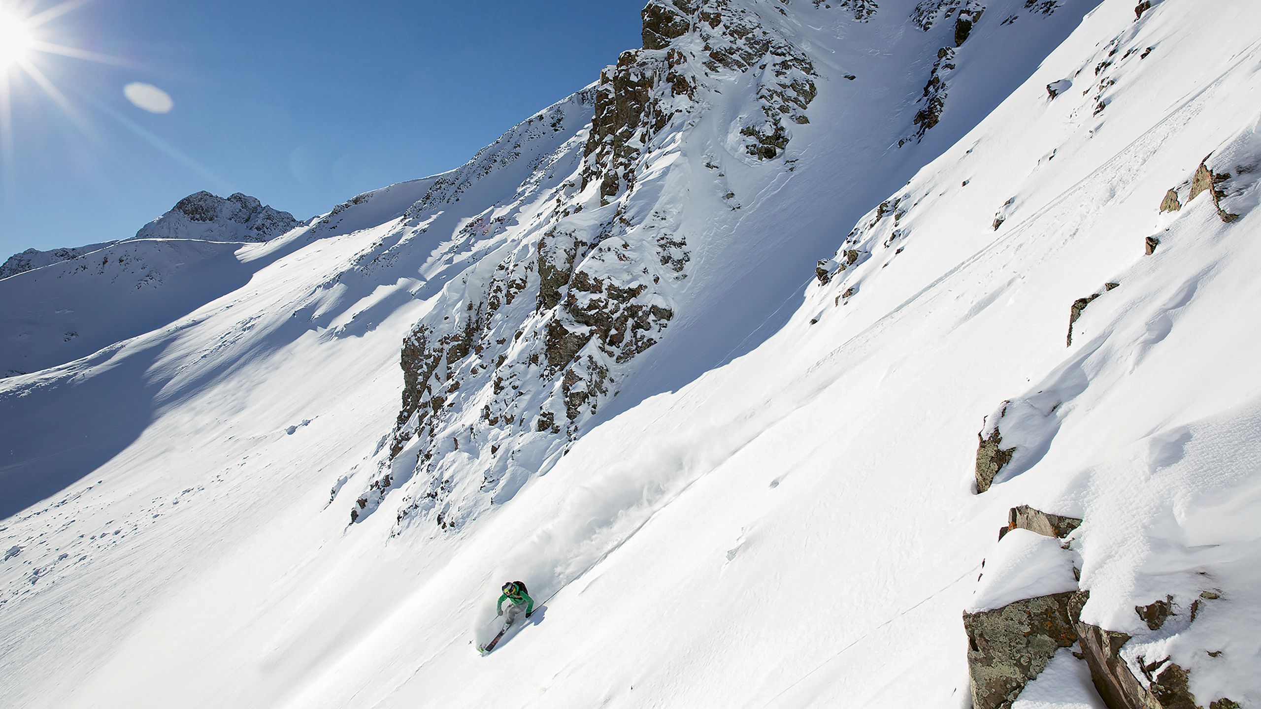 Silverton Mountain has embraced a niche that differentiates it from larger resorts. Its slopes are meant for adventure-seeking, advanced skiers and snowboarders. Photo Courtesy of Silverton Mountain