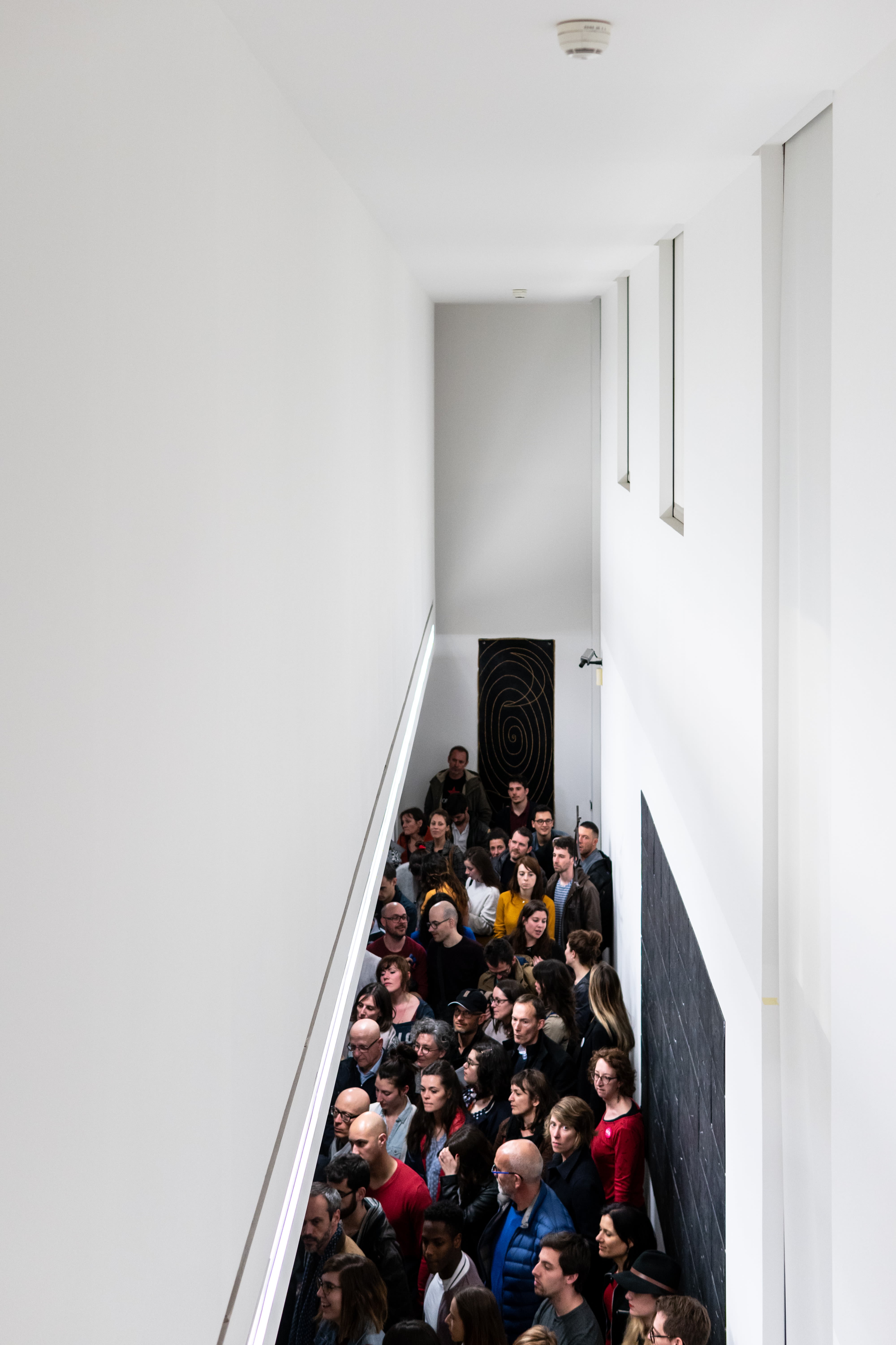 group of people gathering inside house