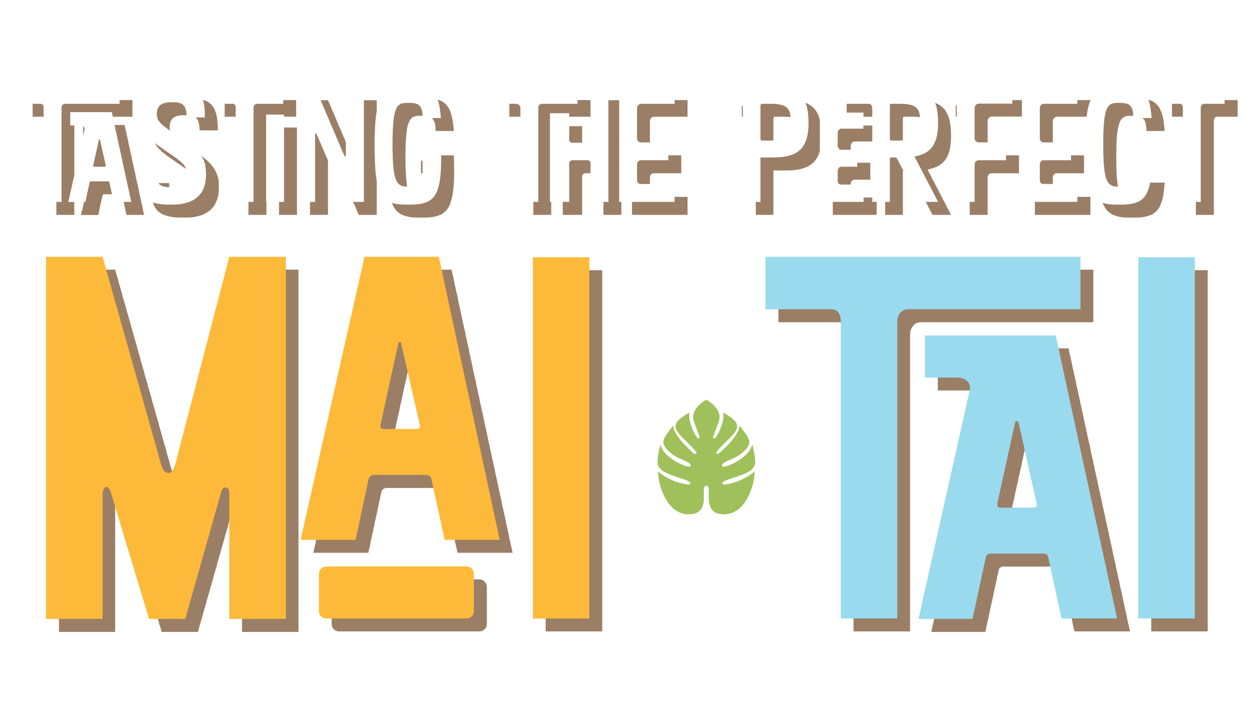 Tasting the perfect Mai Tai