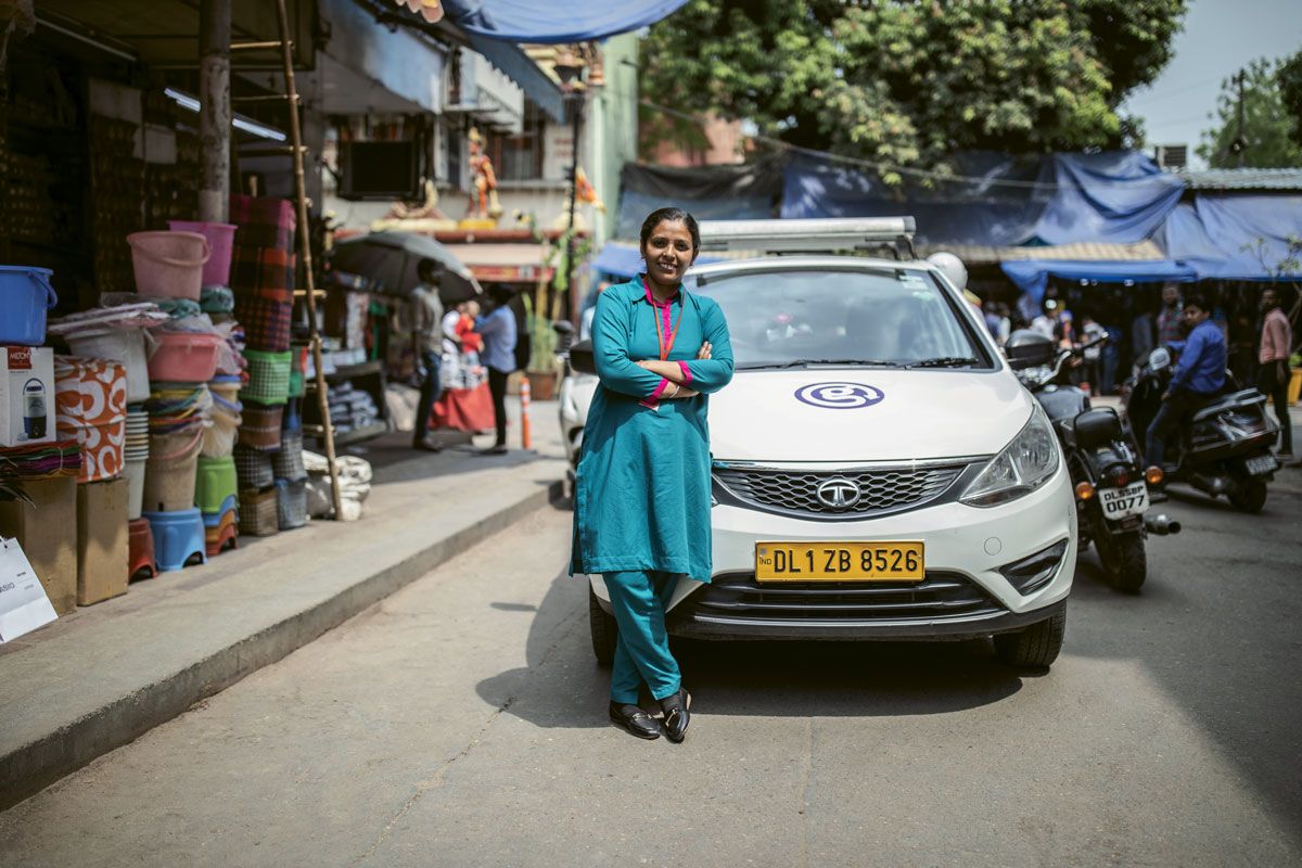 G Adventures helps women become professional drivers with Women With Wheels in India.