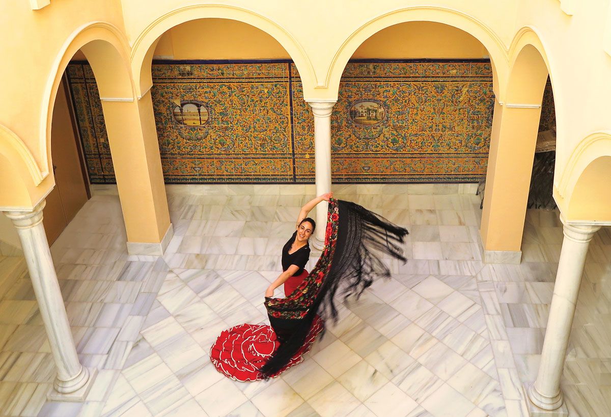 The Travel Corporation’s TreadRight Foundation helps support the Cristina Heeren Foundation of Flamenco Art in Spain. 