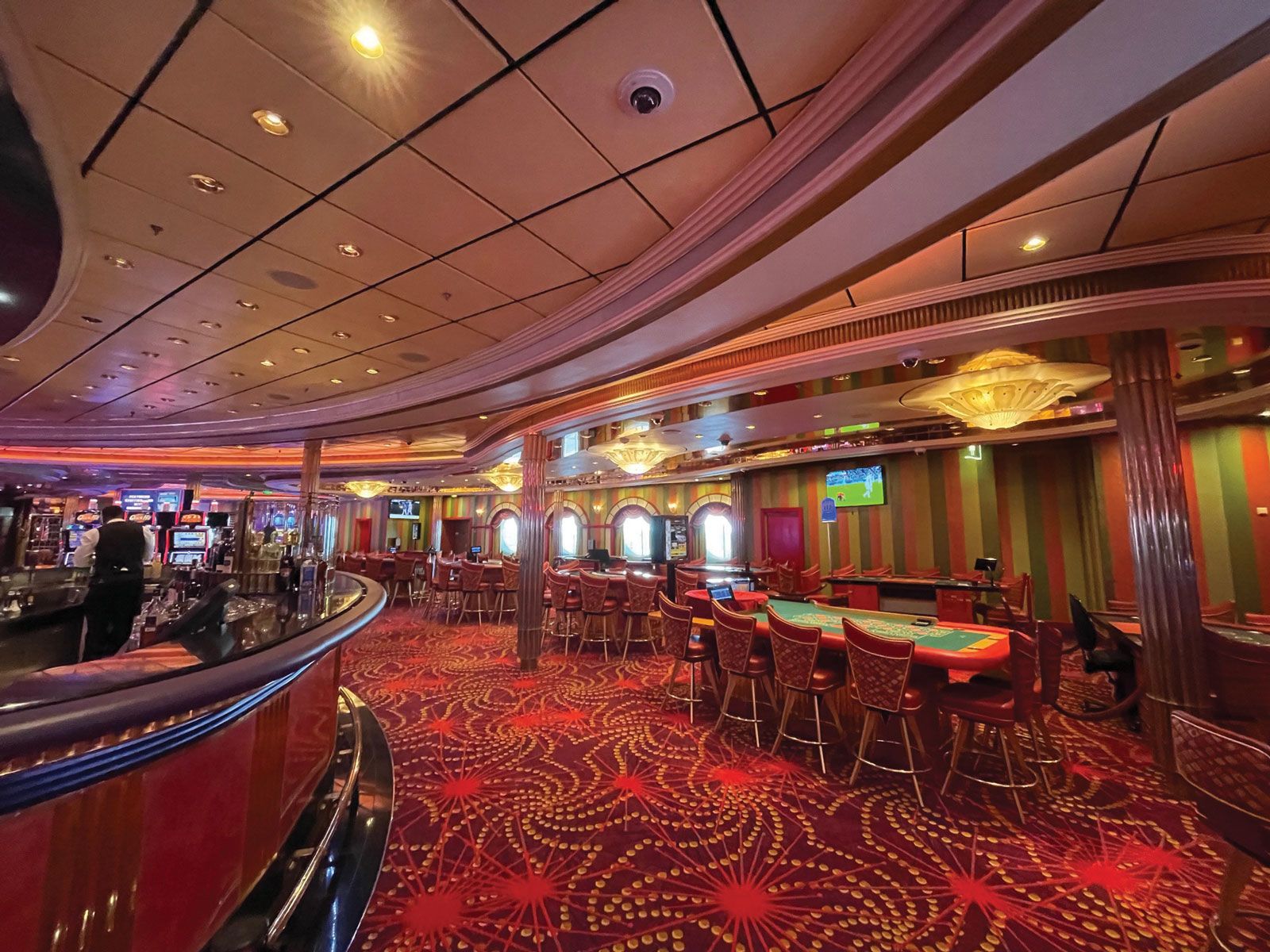 The casino on the newly refurbished Freedom of the Seas. (Photos by Alex Zand @alexzand)