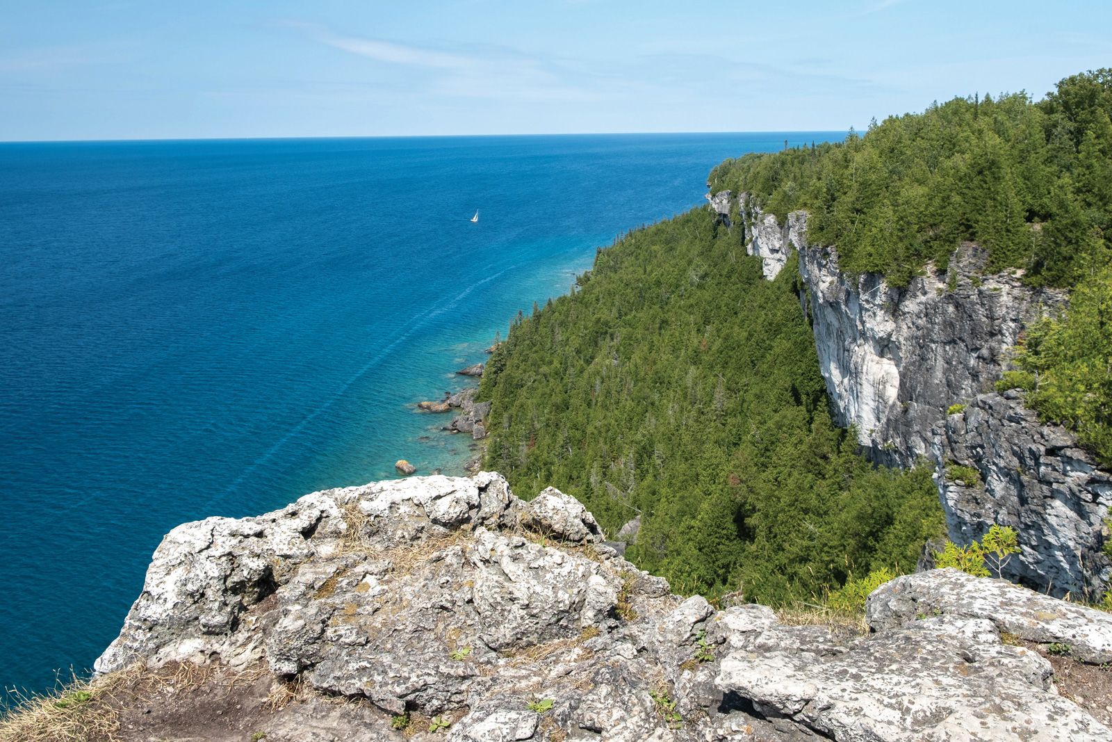 World Expeditions is offering more self-guided trips, including excursions in Ontario’s Bruce Peninsula through affiliate Great Canadian Trails. (Courtesy of Great Canadian Trails)