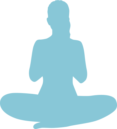Icon of person doing yoga