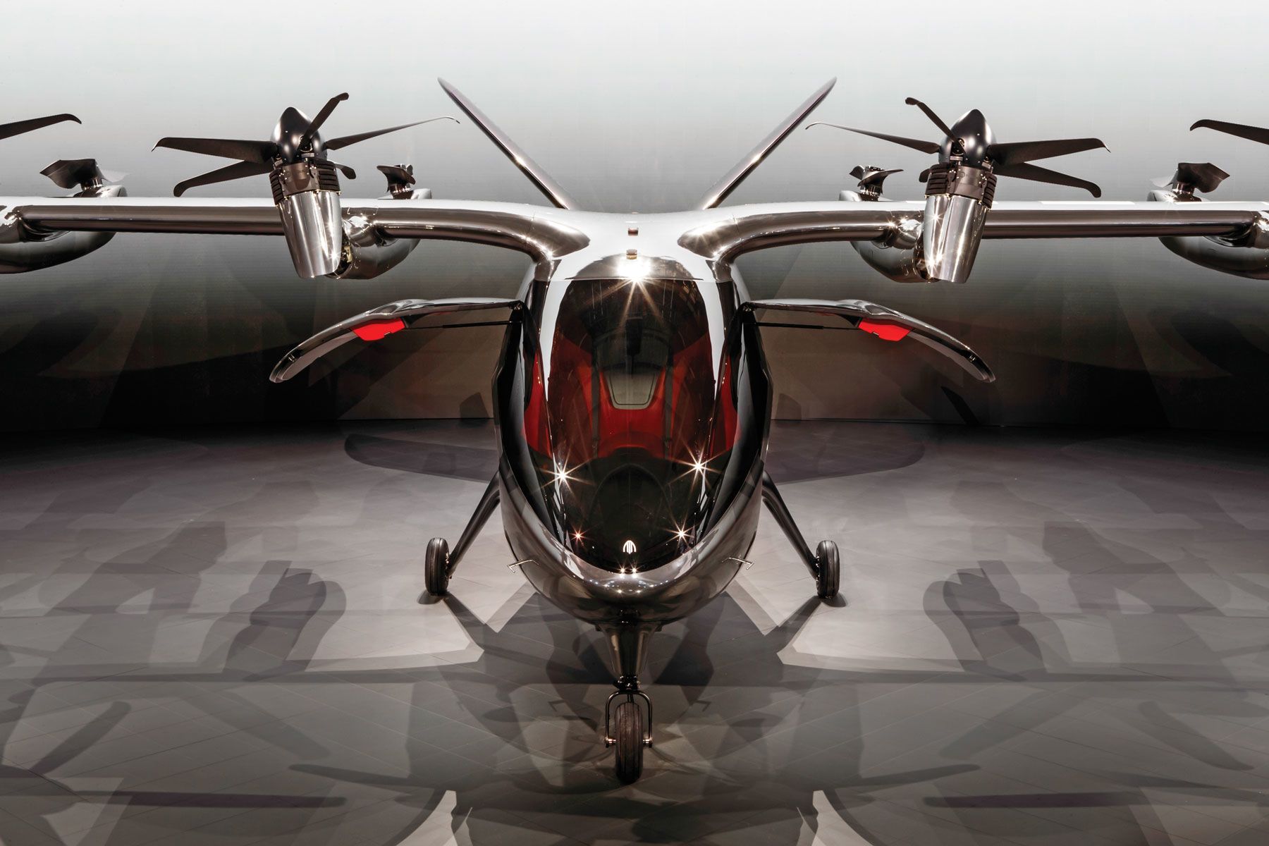 Archer Aviation has unveiled its Maker eVTOL. United has agreed to purchase up to 200 of the craft. (Courtesy of Archer Aviation)