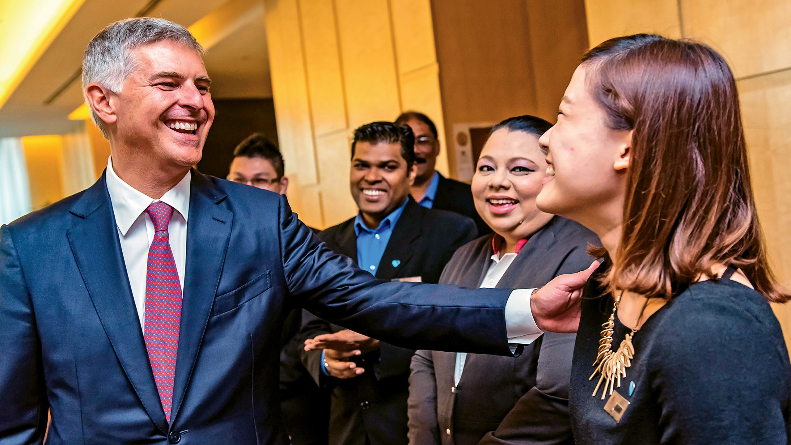 Nassetta on a visit to the DoubleTree by Hilton Johor Bahru in Malaysia. “We’ll continue to lead the industry in performance. Not to be arrogant or too self-confident, but we’re good at this.”