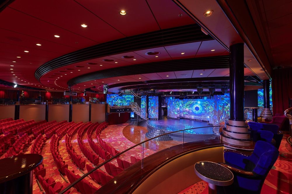 THEARTE OF DREAMS: The Zodiac Theatre onboard Explorer Dream offers guests a total cinematic immersion.