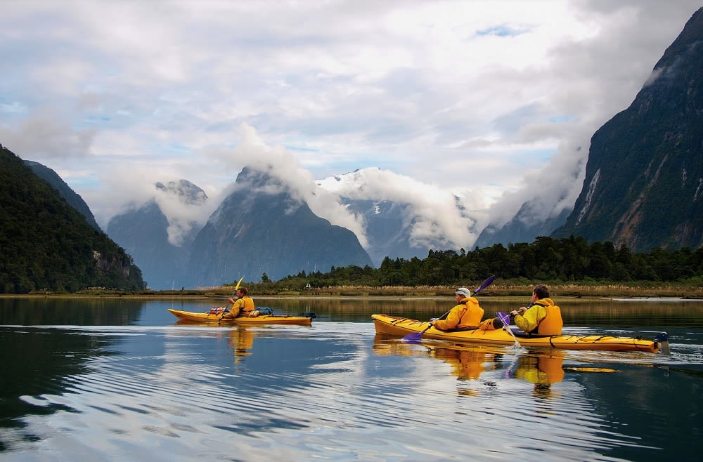  TIMELESS ICON: No Kiwi experience is complete without journeying through New Zealand’s majestic Milford Sound. 