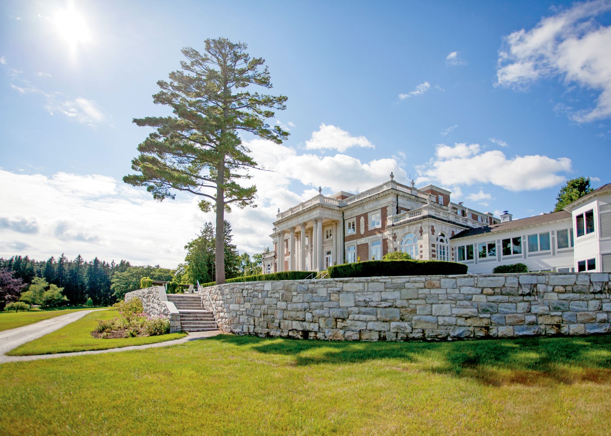 The Bellefontaine Mansion at Canyon Ranch’s Lenox location. (Courtesy of Canyon Ranch)