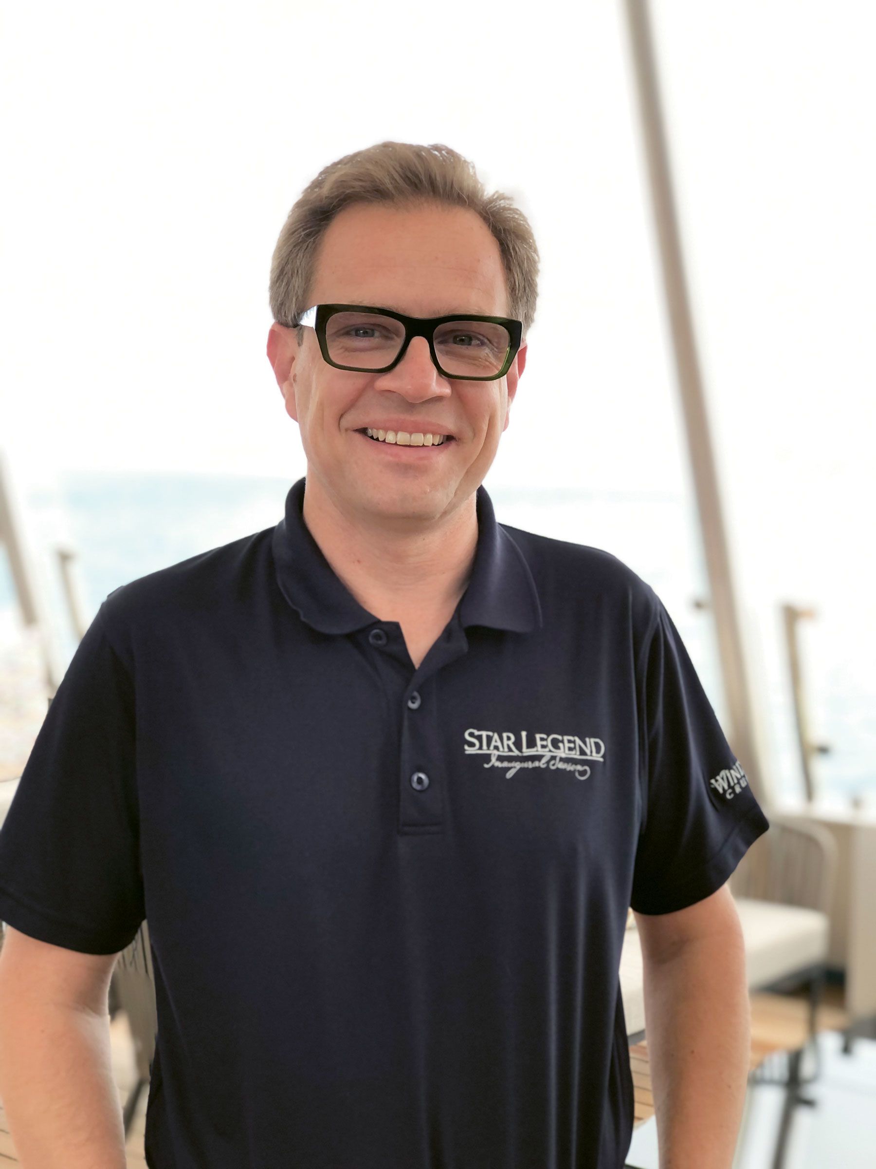 Windstar Cruises president Chris Prelog is positioning the line for expansion in French Polynesia. (Photo by Tom Stieghorst)