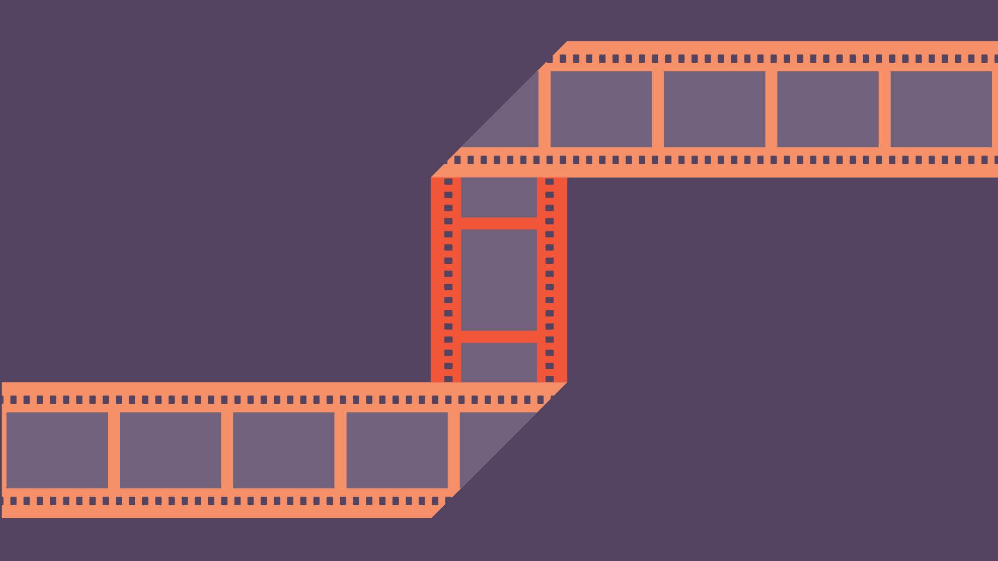 Illustration of film reel