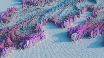 a large group of colorful blocks