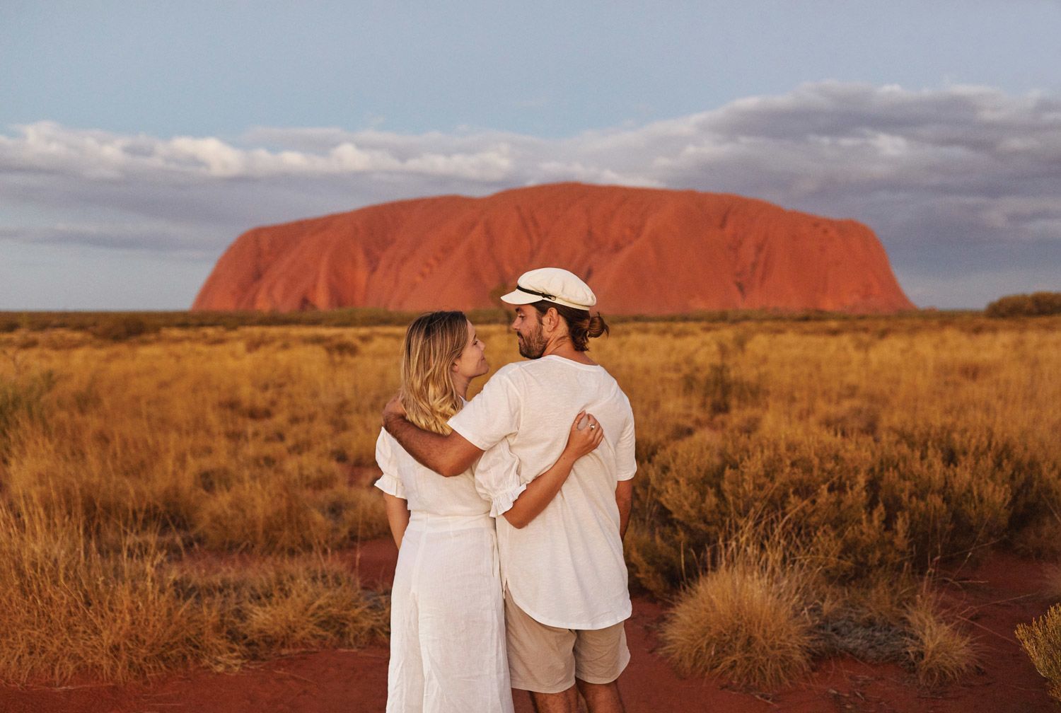 Uluru, two attractions in Australia. Tourism Australia has redirected its focus to residents this year.