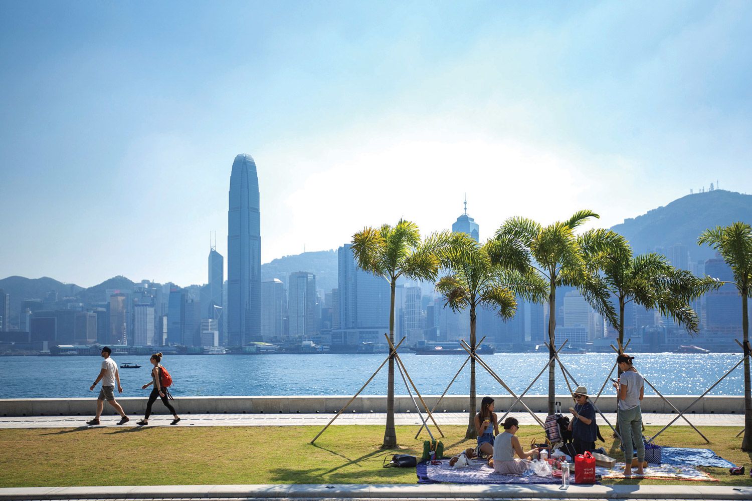 West Kowloon Art Park in Hong Kong.