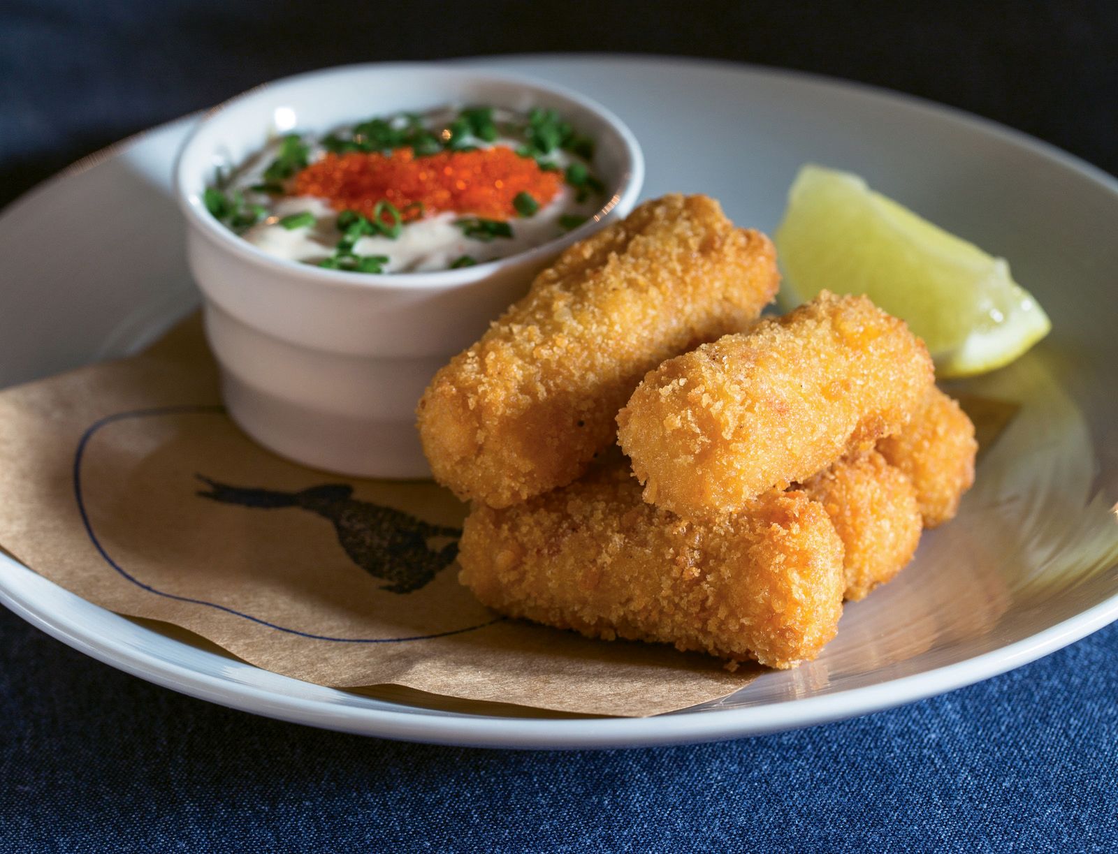 Conch croquettes at Compere Lapin in New Orleans. (Photo by Sara Essex Bradley)