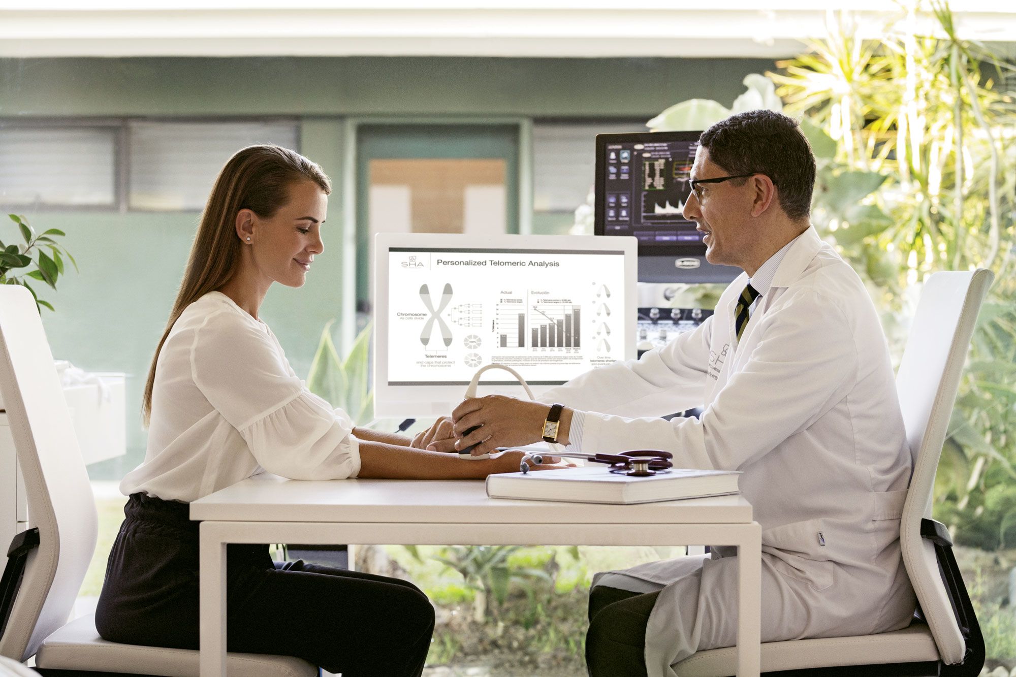 Testing at the SHA Wellness Clinic in Alicante, Spain, which has more than 35 doctors on staff.