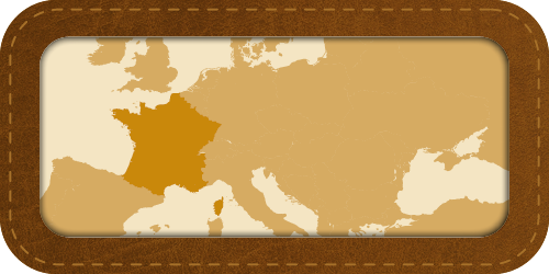 France Luggage Tag