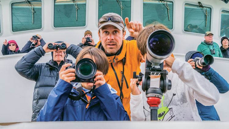 Lindblad Expeditions partners with National Geographic to carry photo instructors on its ships.