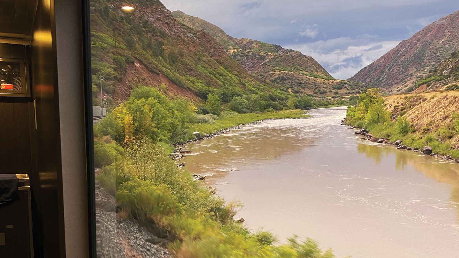 The Colorado River is a near-constant companion for most of the journey between Moab and Denver. (TW photo by Robert Silk)