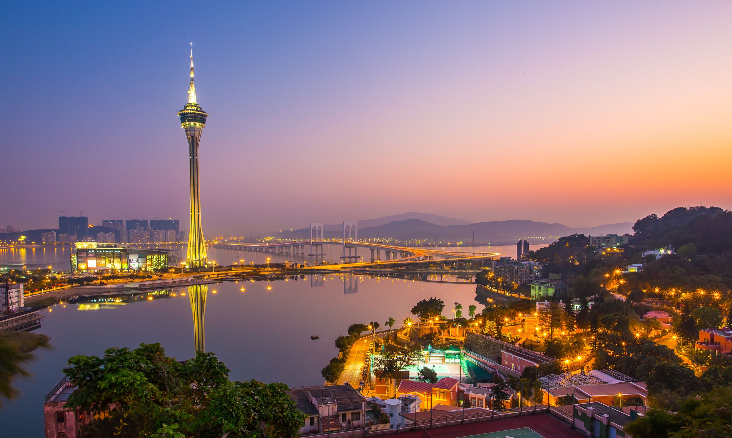 Macau’s captivating skyline is filled with an exciting blend of old, new, and plenty of green pockets perfect for the eco-traveller. (GettyImages orpheus26)
