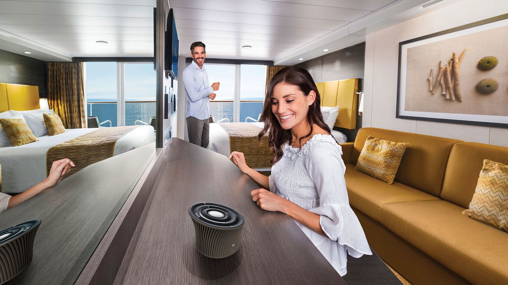 MSC Cruises is the only line so far to introduce a voice-activated personal digital assistant. It deployed Zoe on the Bellissima.