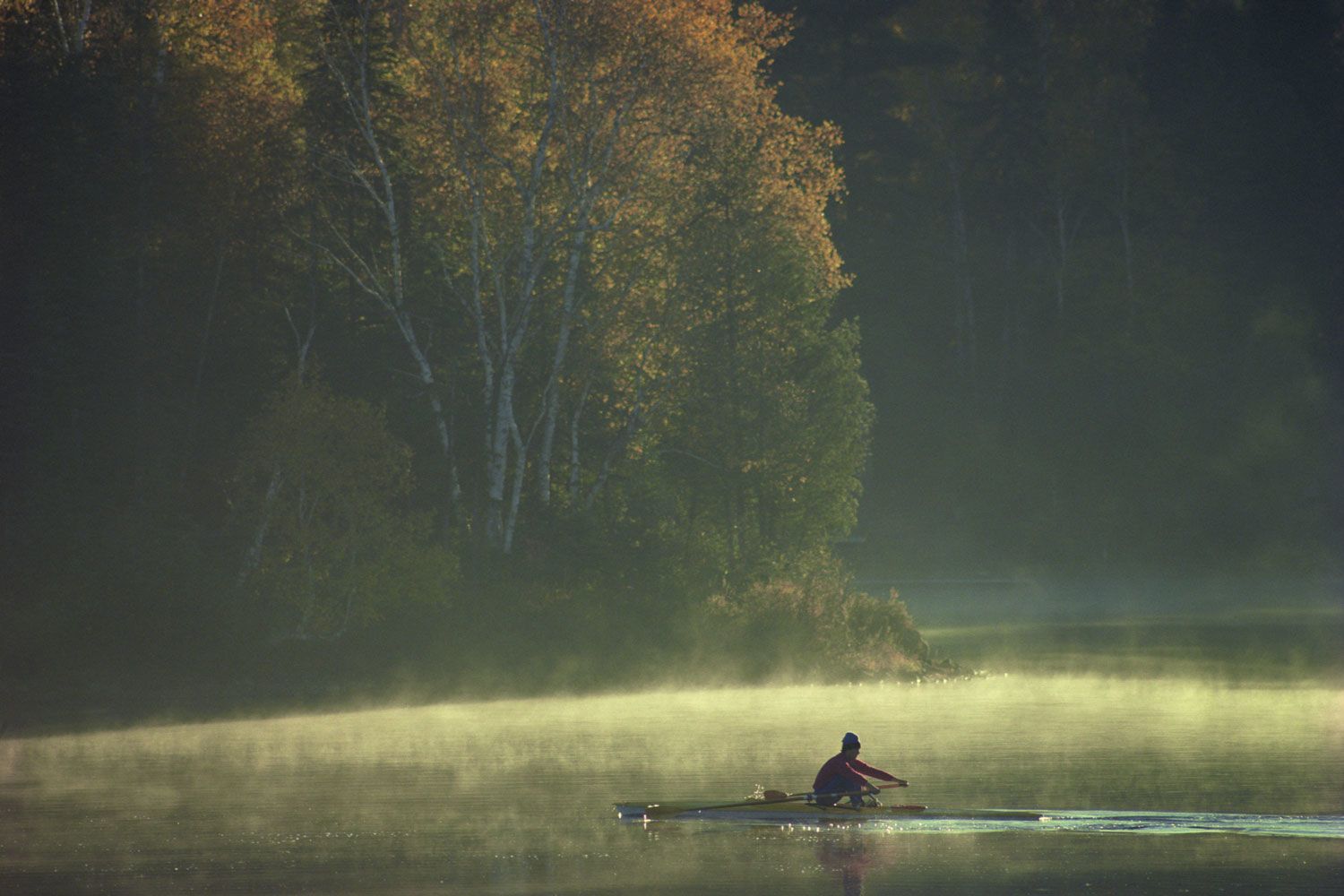 A solitary rower on a Rowing the World itinerary. (Photo Courtesy of Rowing the World)