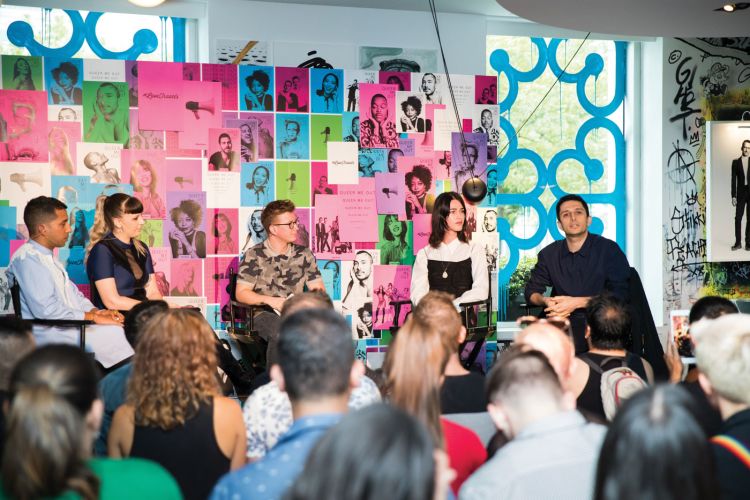 W Hotels Queer Me Out events at the W New York – Times Square and the W Washington, D.C. The speakers series brings together LGBTQ leaders. (Photo by W Hotels)