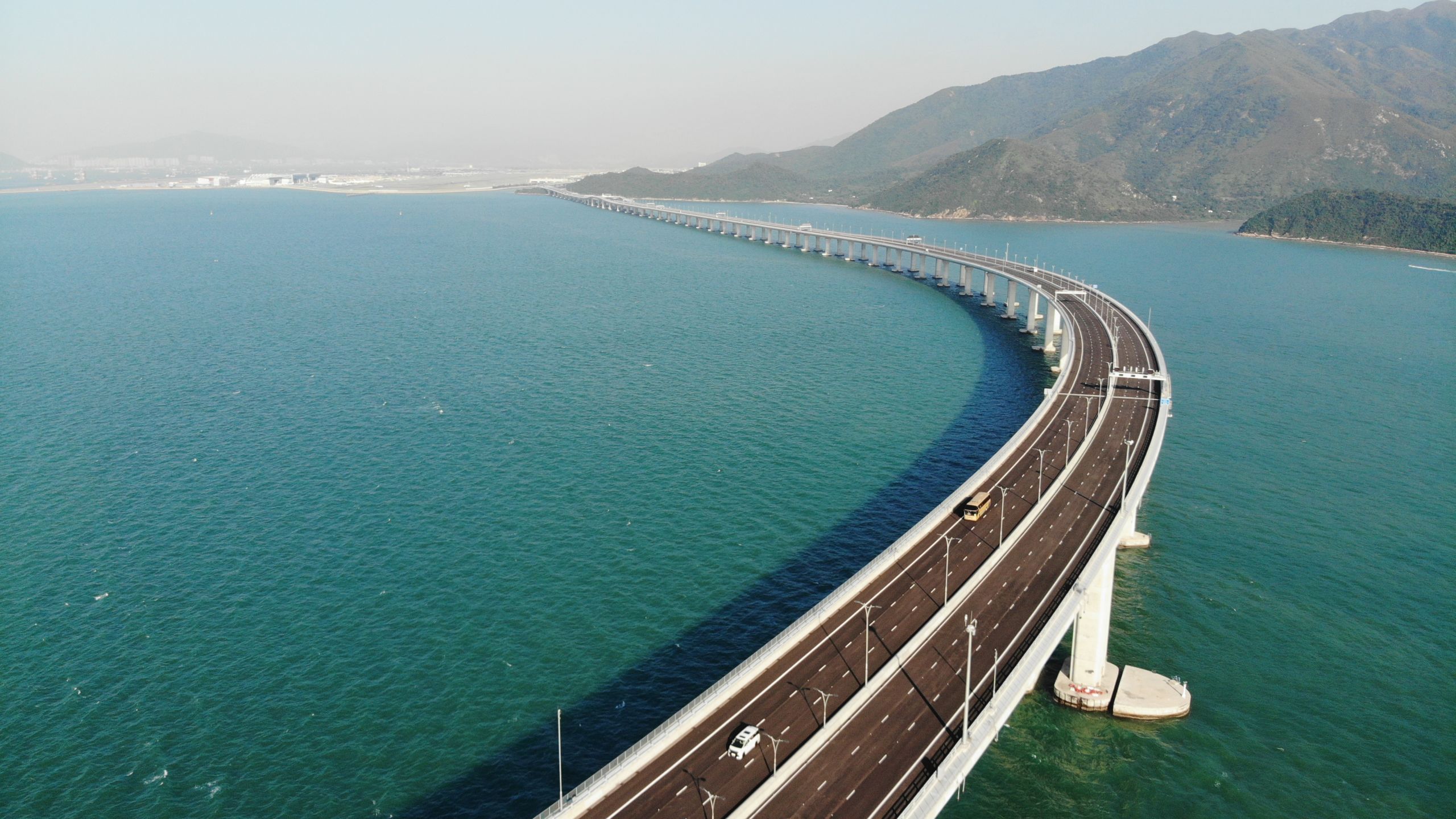 Macau’s mega bridge.