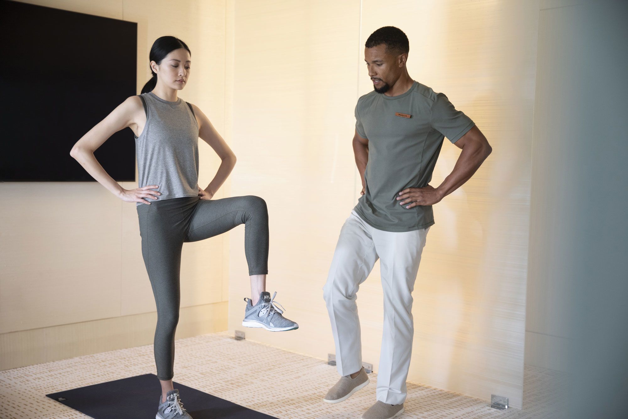 The Optimal Wellbeing program includes assessments on nutrition, fitness and mindset. (Photo by Robb Gordon/Courtesy Sensei Lanai, A Four Seasons Resort)