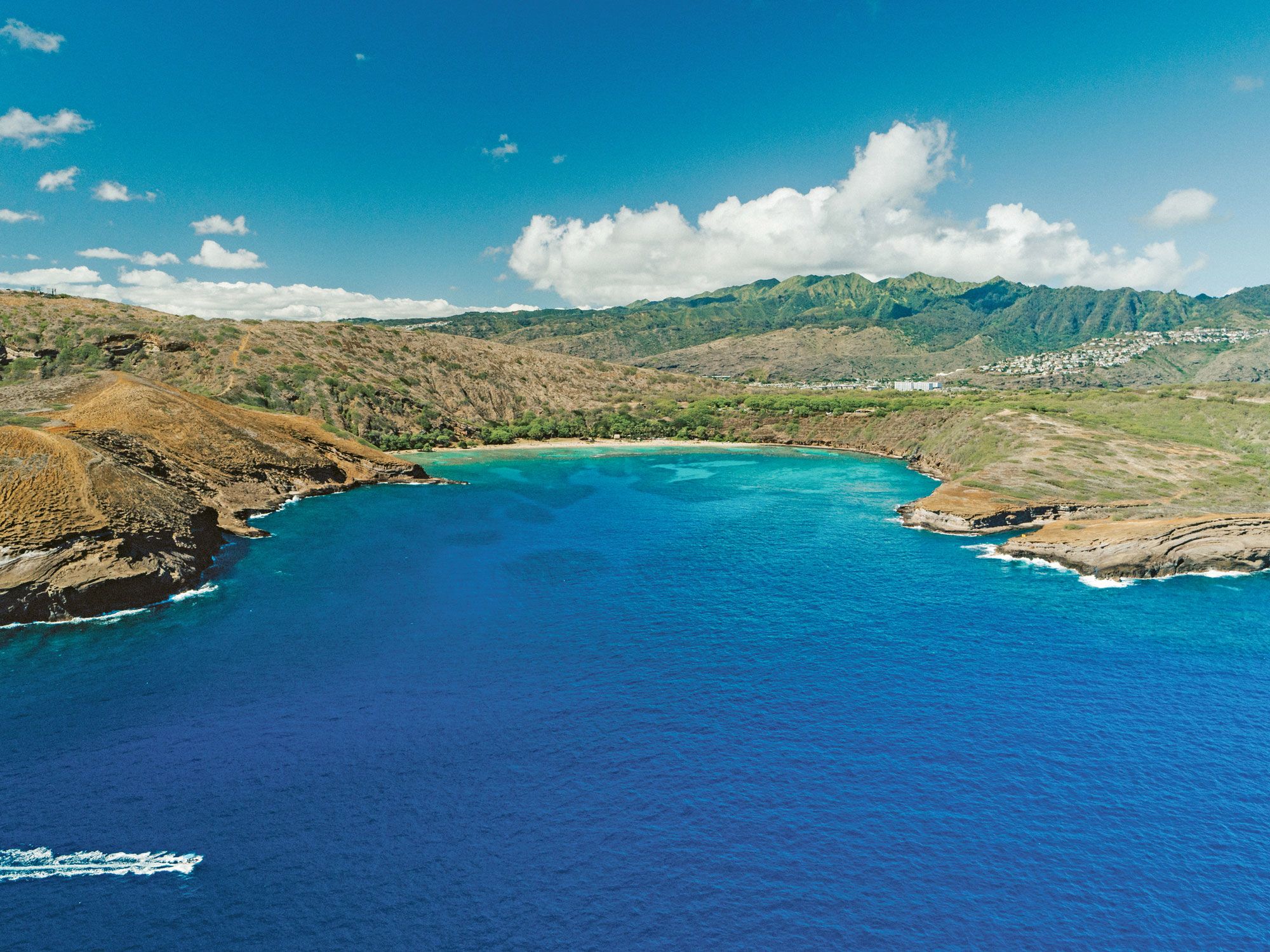 Hanauma Bay Nature Preserve emerged from the pandemic shutdown with a new fee structure and reservation system. (Photo by HTA)