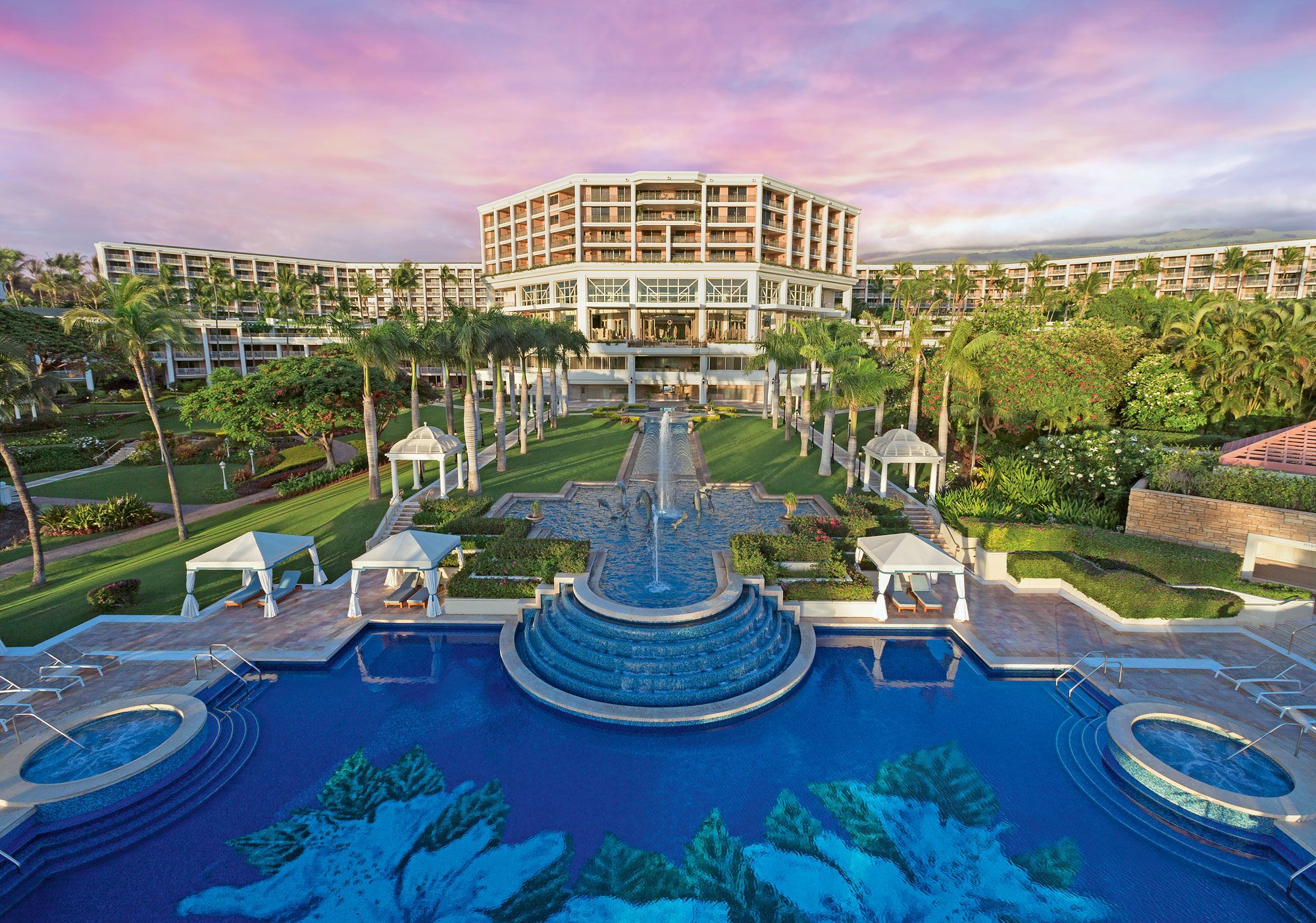 The Grand Wailea. When it reopened in November, it made wide use of QR codes for guest services.