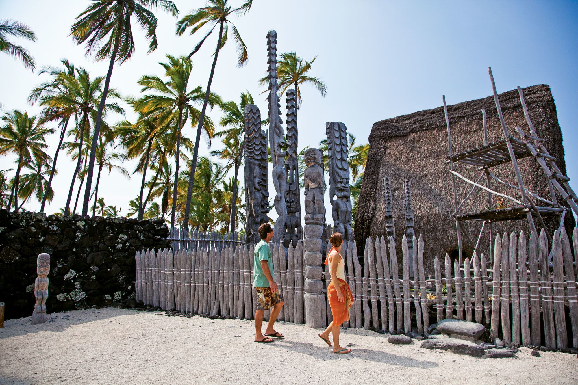 Advisors have seen an uptick in demand for private, bespoke tours that are unique to Hawaii, like a visit to the Hale O Keawe Heiau on the Big Island of Hawaii. (Photo by HTA/Tor Johnson)