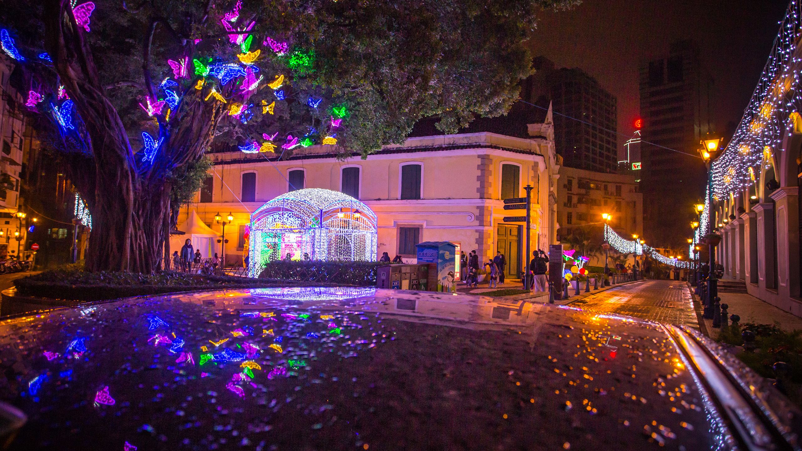 Macao Light Festival takes place throughout December and offers plenty of Instagrammable opportunities. 