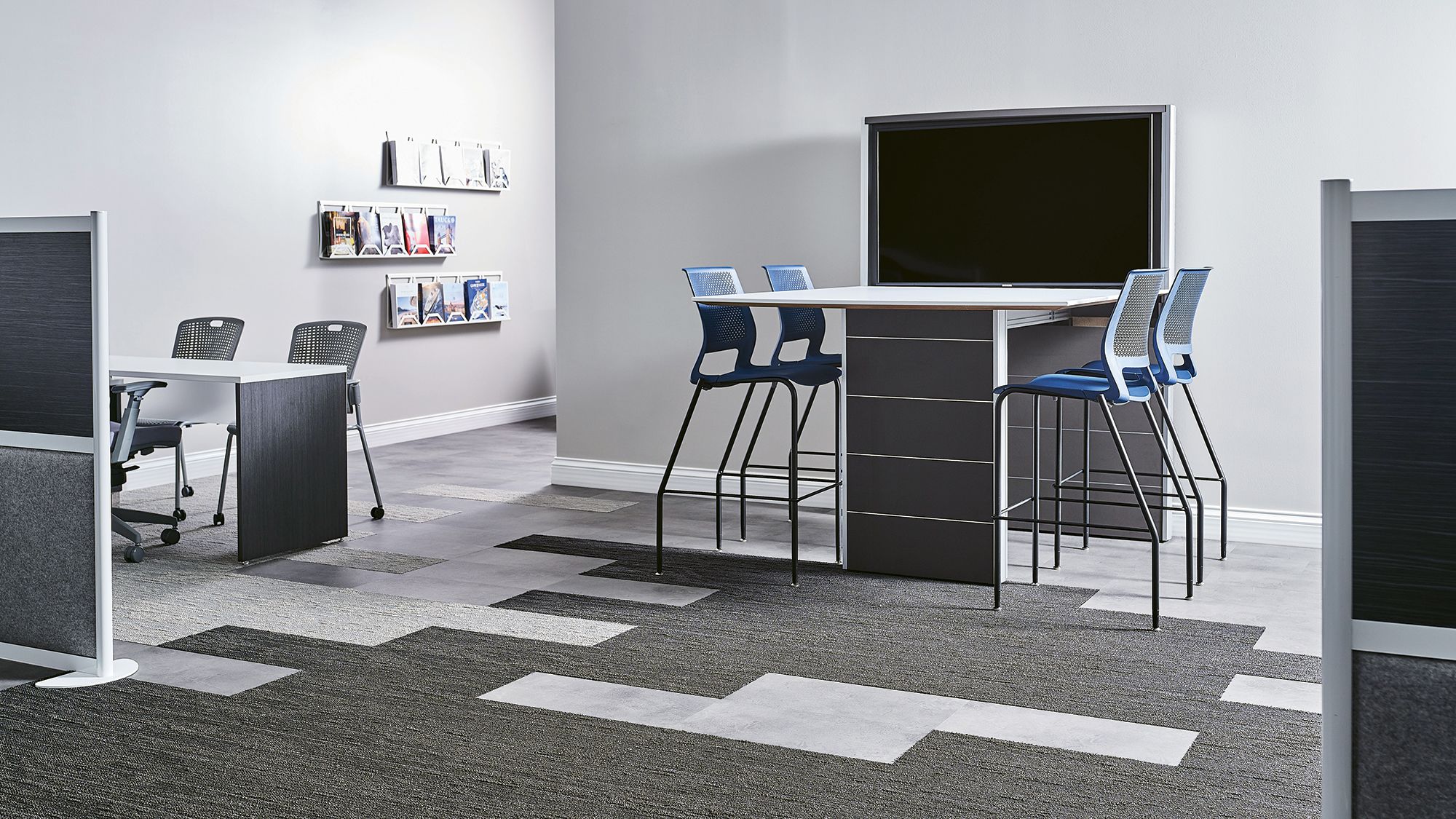 A Way To Go Travel in Greensboro, N.C., recently moved into a new space featuring a modern design and a wall of iPads customers use to check in and explore destinations. Since moving into the space, president Chuck Joyce has seen a distinct uptick in walk-in business of a higher caliber.