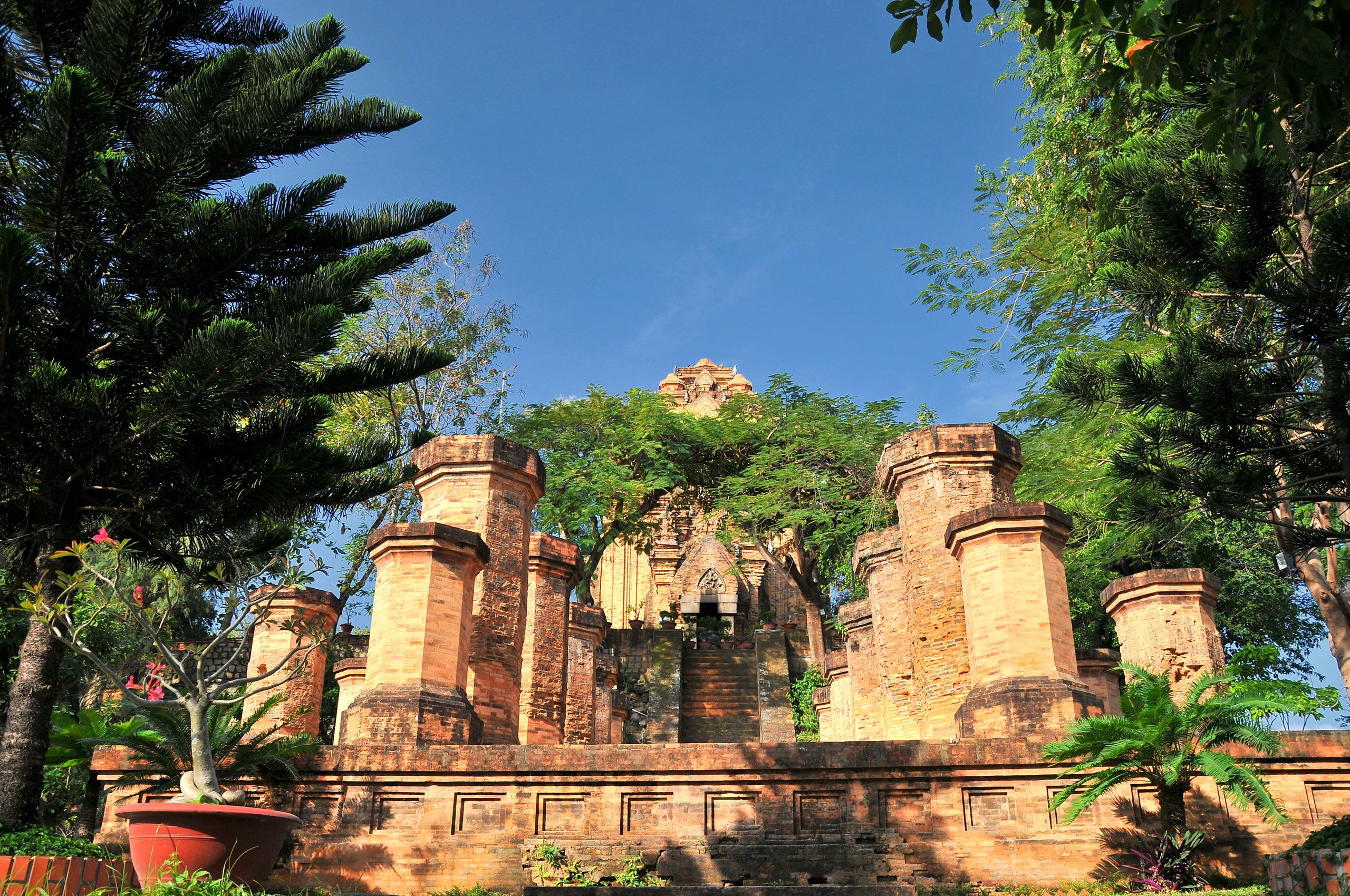 Cham towers of Po Nagar in Nha Trang. (Credit: VuCongDanh/Getty Images)