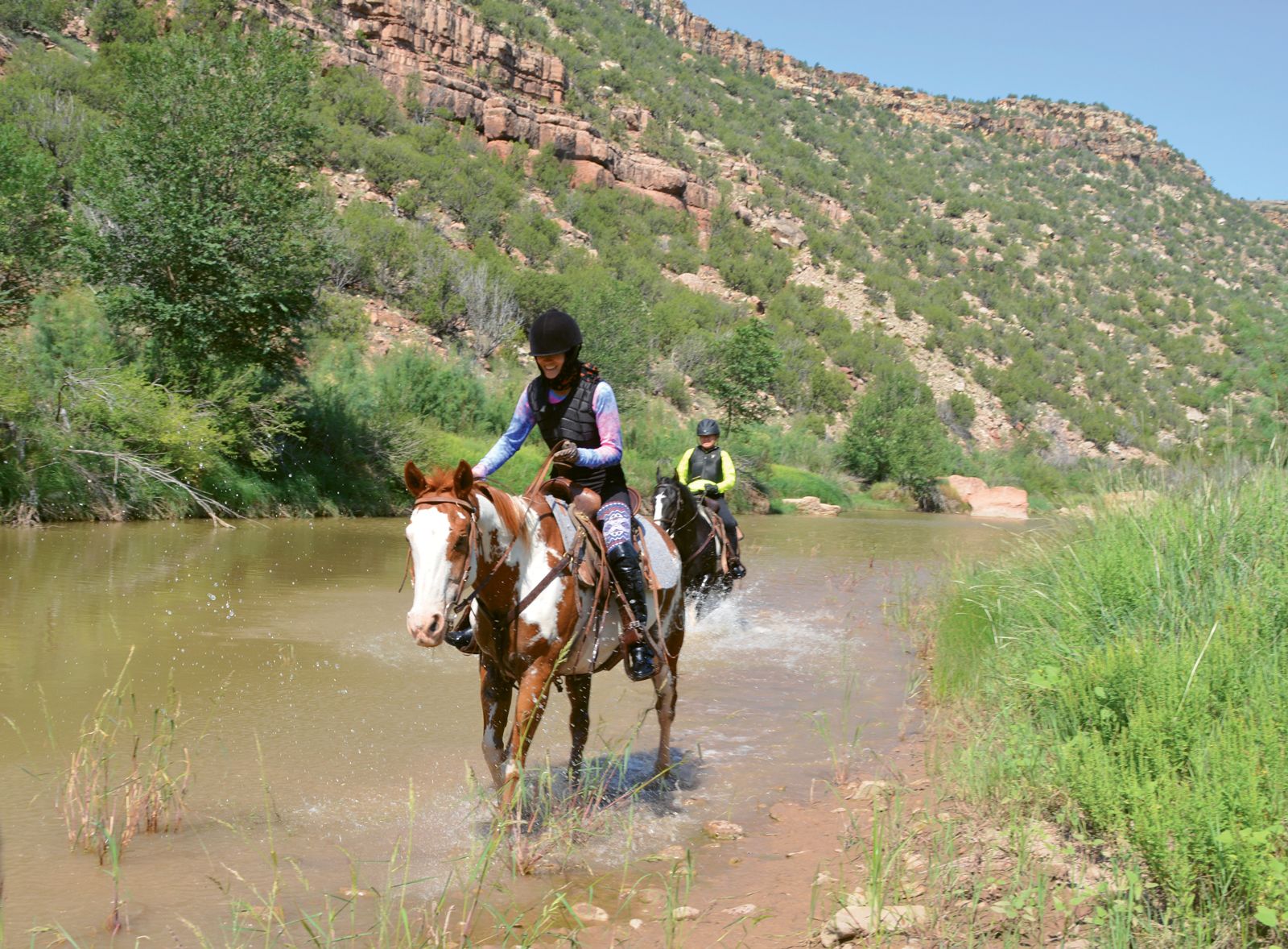 Horseback riding will be among the activities offered at the Canyon Madness Ranch resort in New Mexico. (Photo courtesy of Canyon Madness Ranch)