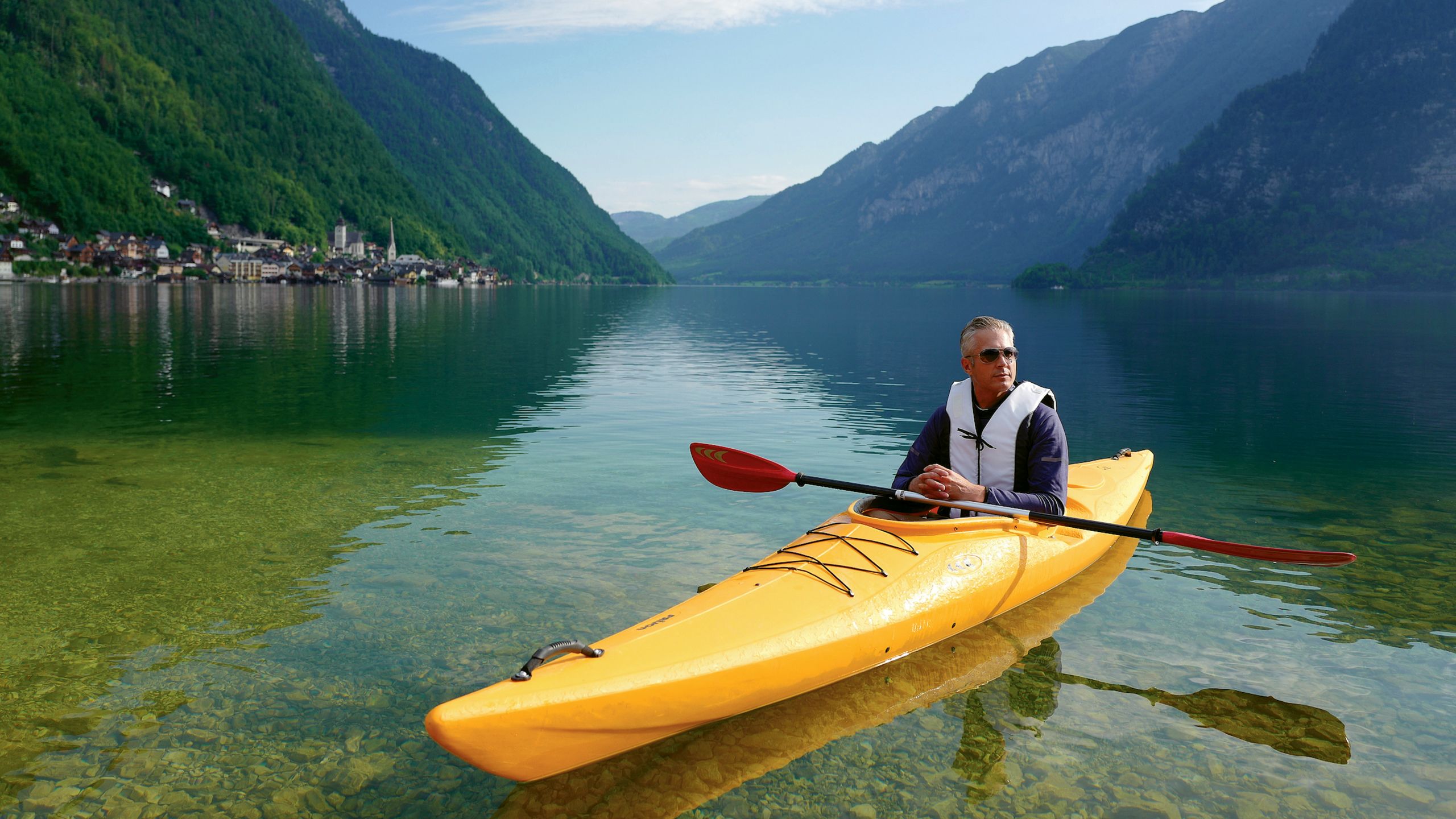 Avalon Waterways offers active excursions like kayaking for travelers who want to do more than the traditional bus tour.