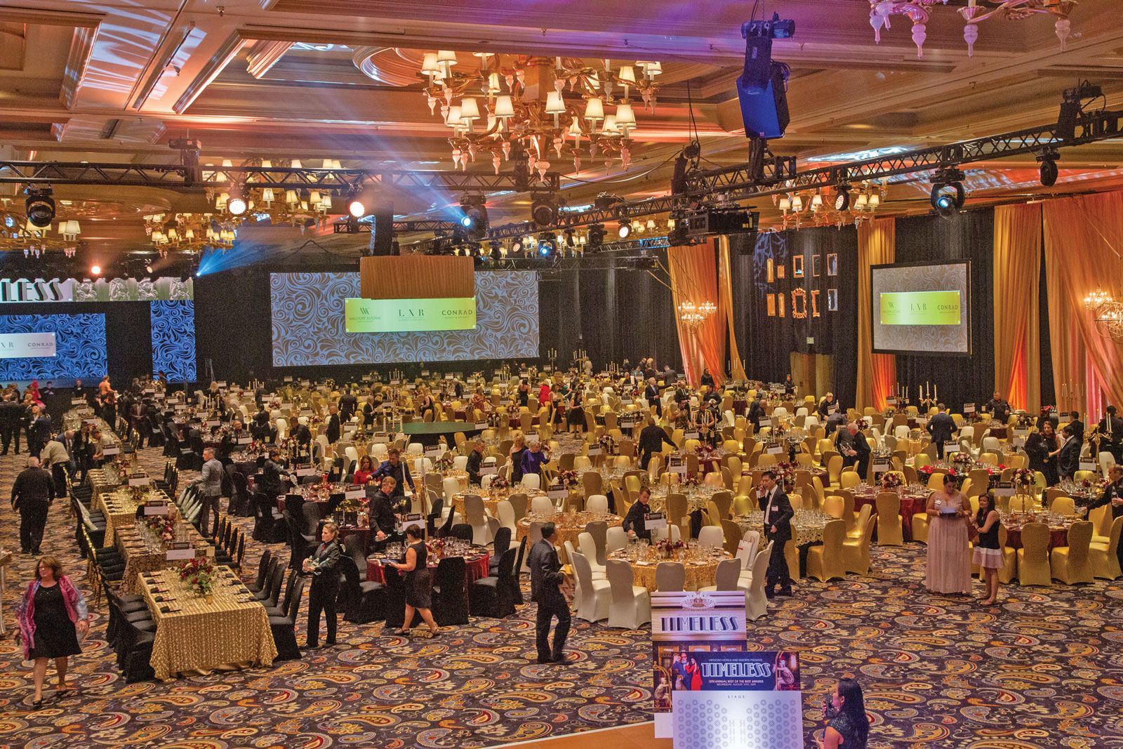 Virtuoso is working to eliminate single-use plastics at its events, including Virtuoso Travel Week, which this year attracted more than 6,500 attendees. (TW photo by Jamie Biesiada)