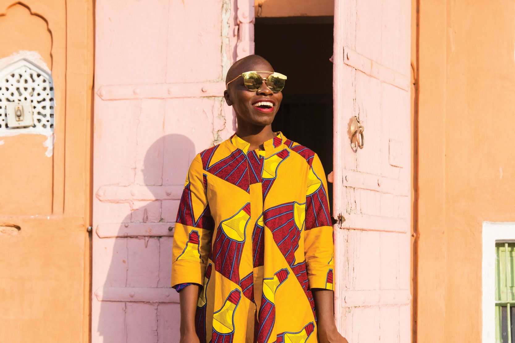 Jessica Nabongo in Jaipur, India. (Photo by Elton Anderson)