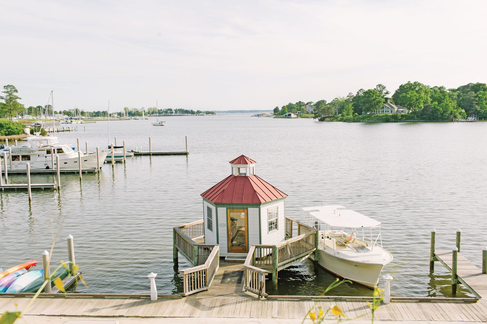 This year, the Tides Inn in Northern Virginia started a $3.6 million dollar shoreline restoration project and greatly expanded its outdoor programming. (Courtesy of The Tides Inn)