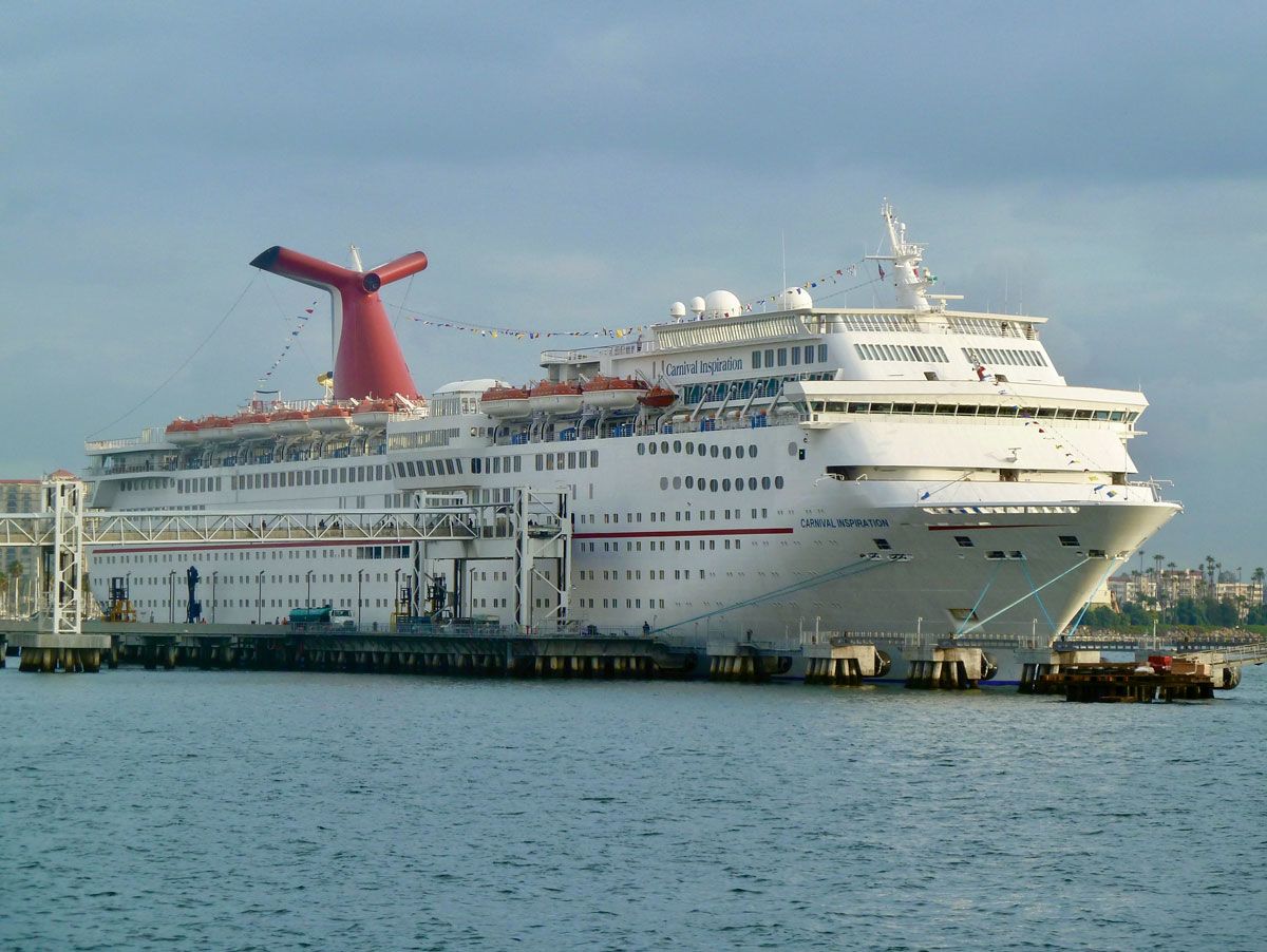 Shortly after the Carnival Fantasy was beached at Aliaga, it was joined by its sibling, the Carnival Inspiration, the sixth ship in the eight member Fantasy Class.
